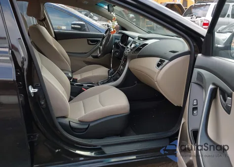 2016 Hyundai Elantra Se из США, поврежденный, VIN 5NPDH4AE2GH794122